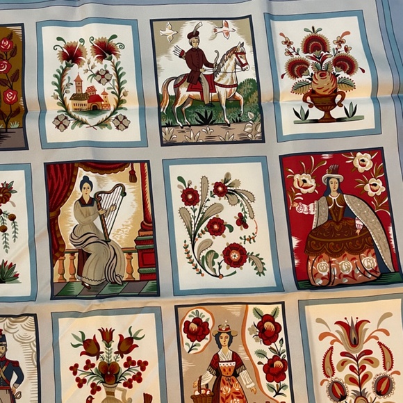 Authentic Hermes Scarf - Picture 2 of 12